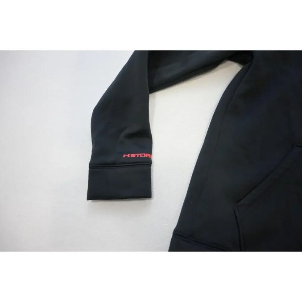 Under Armour Storm1 Hoodie Loose Black Pullover Athletic Sweater‎ Boys Sz Medium